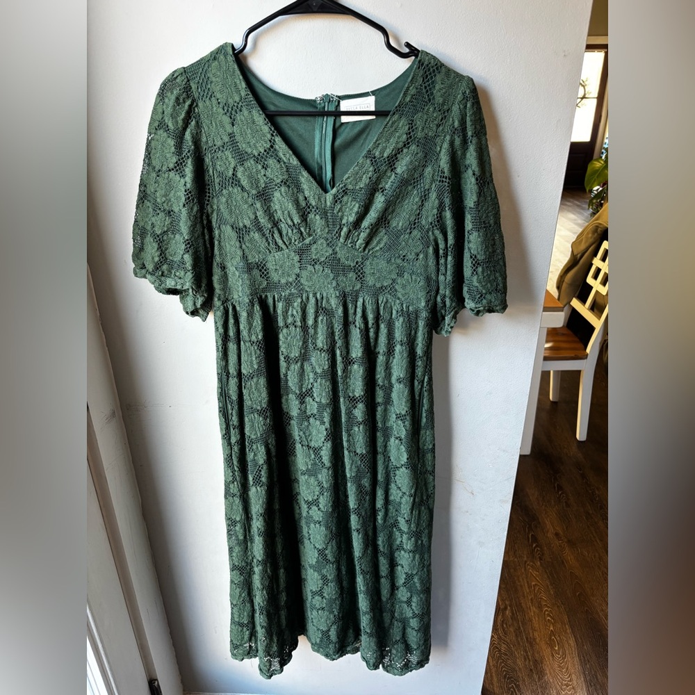 Green Lace Dress